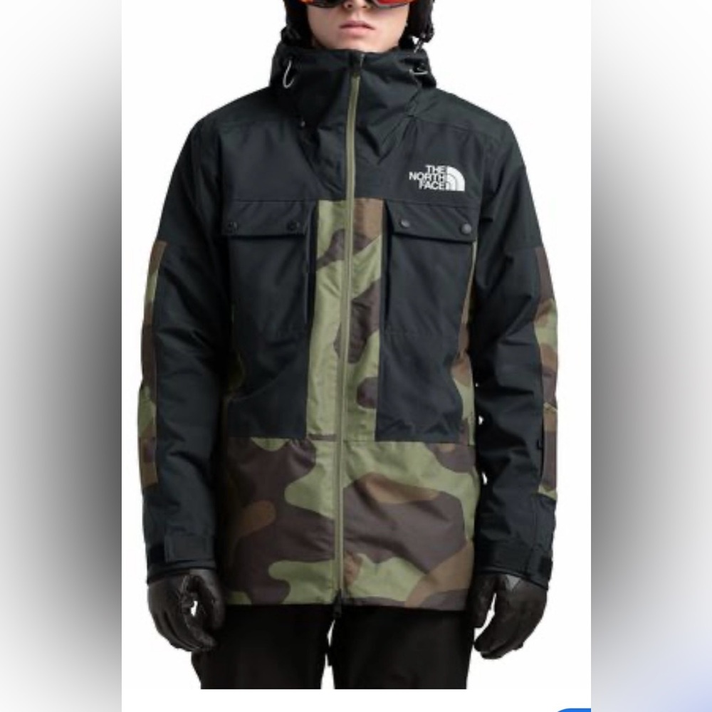 Ski Jacket The North Face Men Balfron Camo Print Snowboarding med.